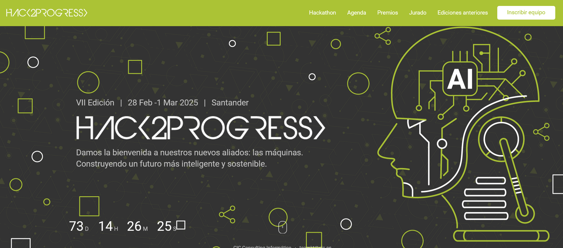 Cibercantabria coorganiza la VI edición de Hack2Progress