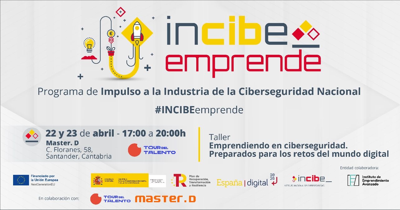 Cibercantabria en el programa INCIBE Emprende.